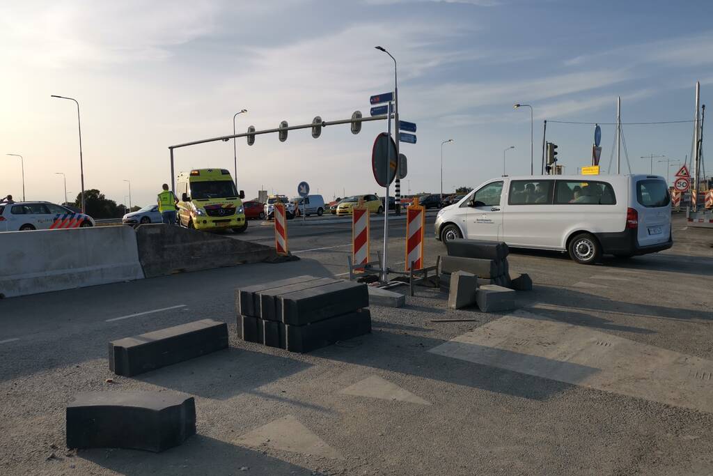 Opnieuw botsen auto's op nieuwe afrit van A12