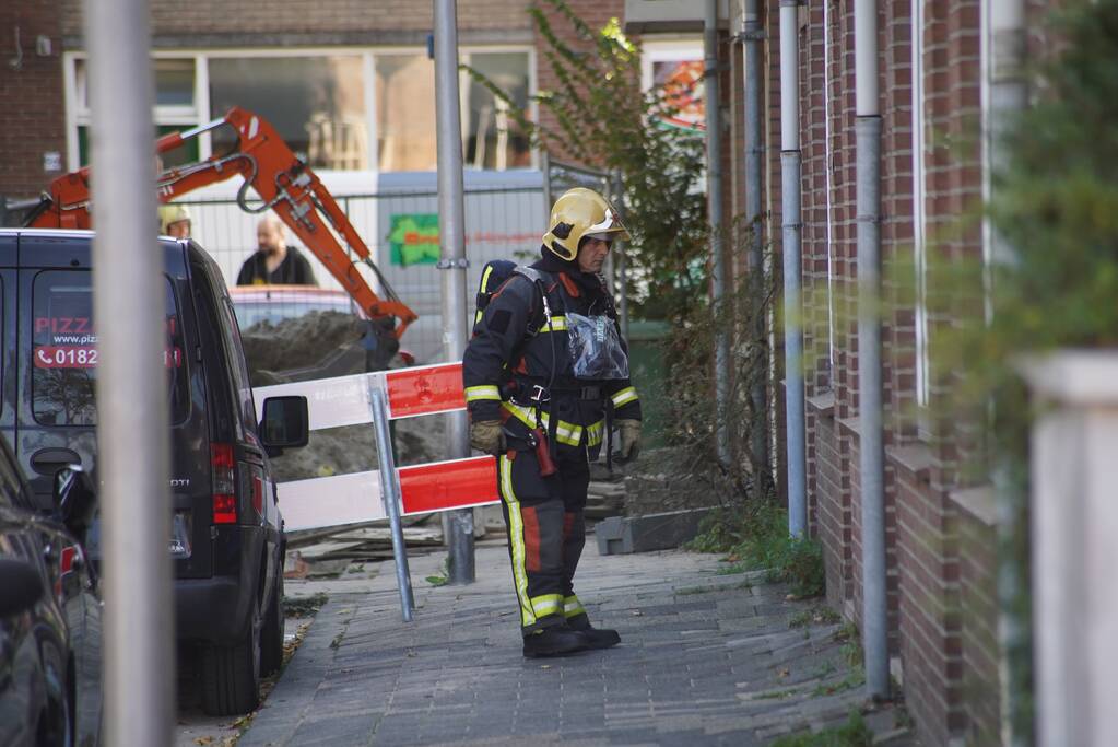 Woningen ontruimd na kapot getrokken gasleiding