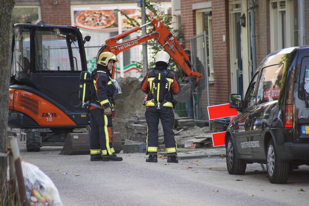 Woningen ontruimd na kapot getrokken gasleiding