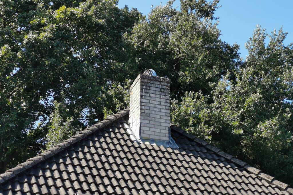 Verkeershinder bij schoorsteenbrand