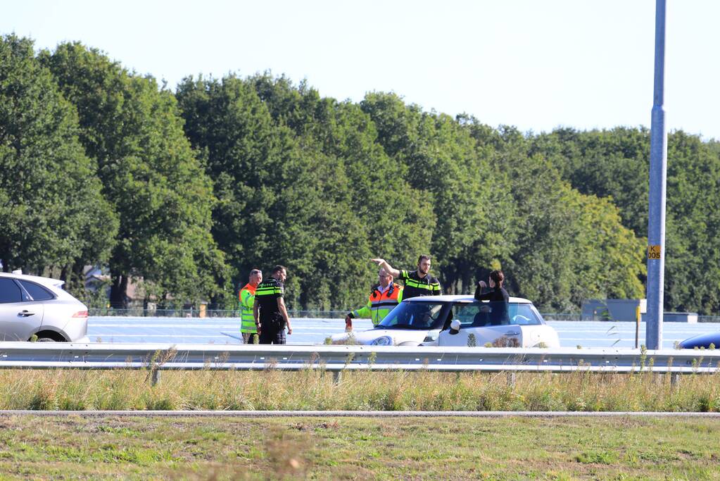 Drie ongevallen achterelkaar op A1