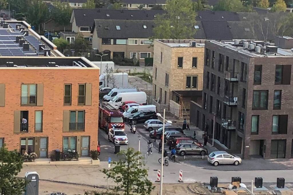 Veel rook bij brand in schuur