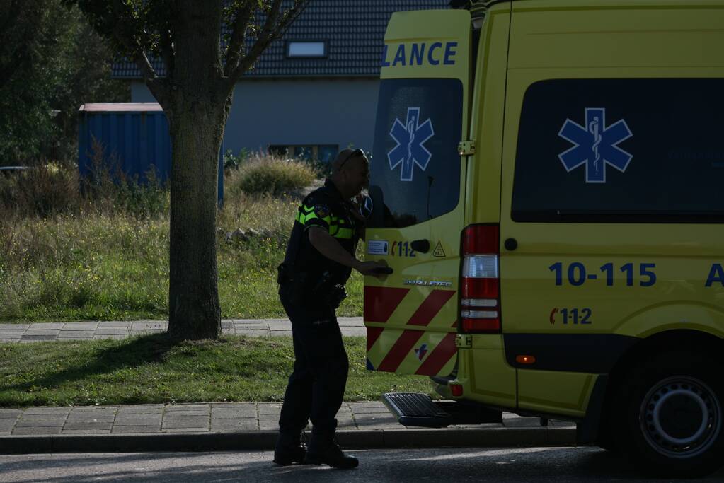 Vrouw gewond na aanrijding