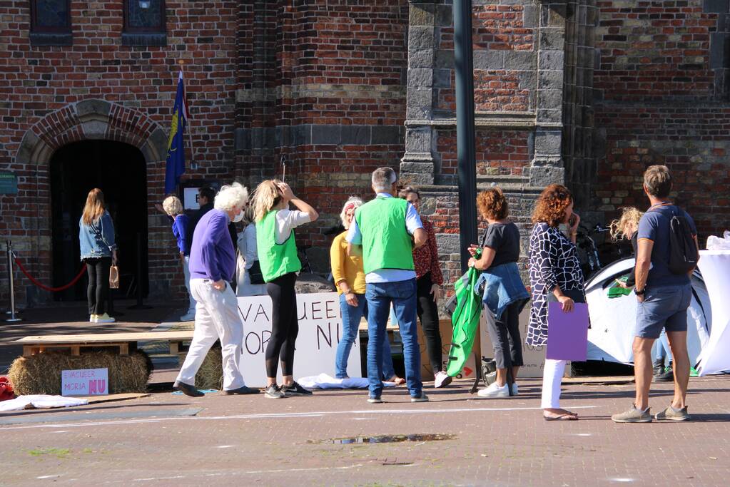 Demonstratie Evacueer Moria