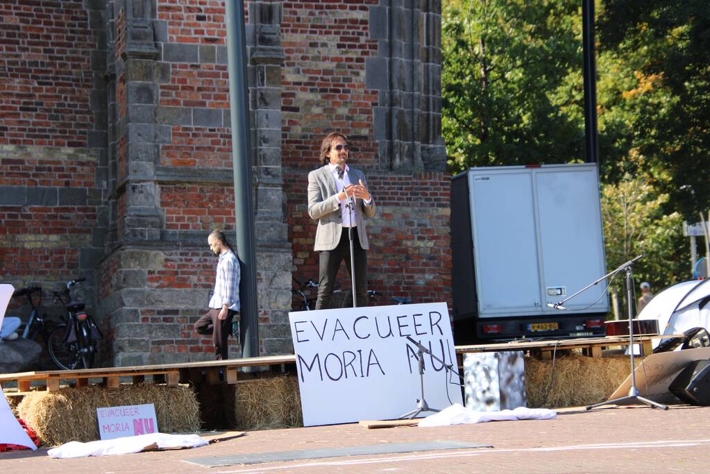 Demonstratie Evacueer Moria