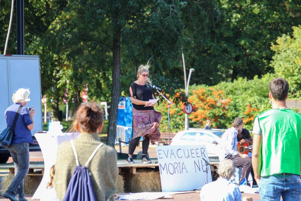 Demonstratie Evacueer Moria