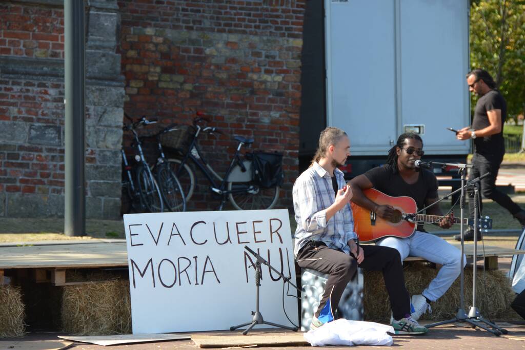Demonstratie Evacueer Moria