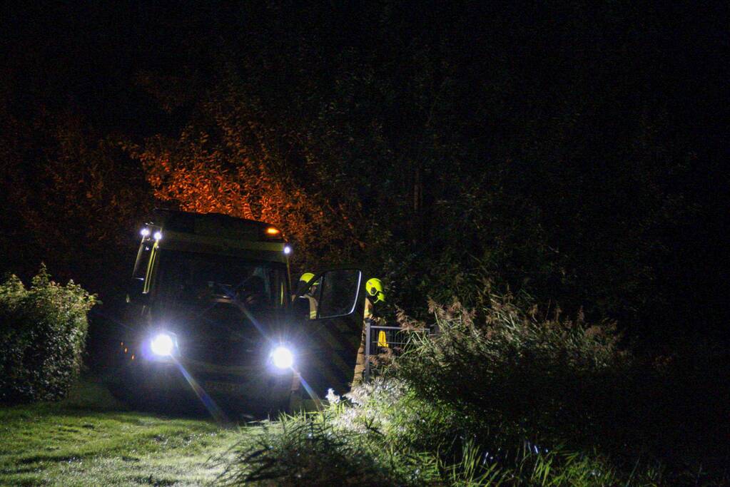 Vrouw gewond na val van dam