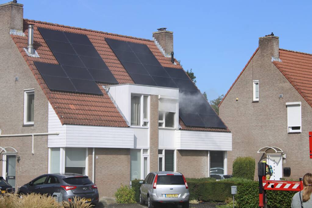 Rookontwikkeling bij brand in woning