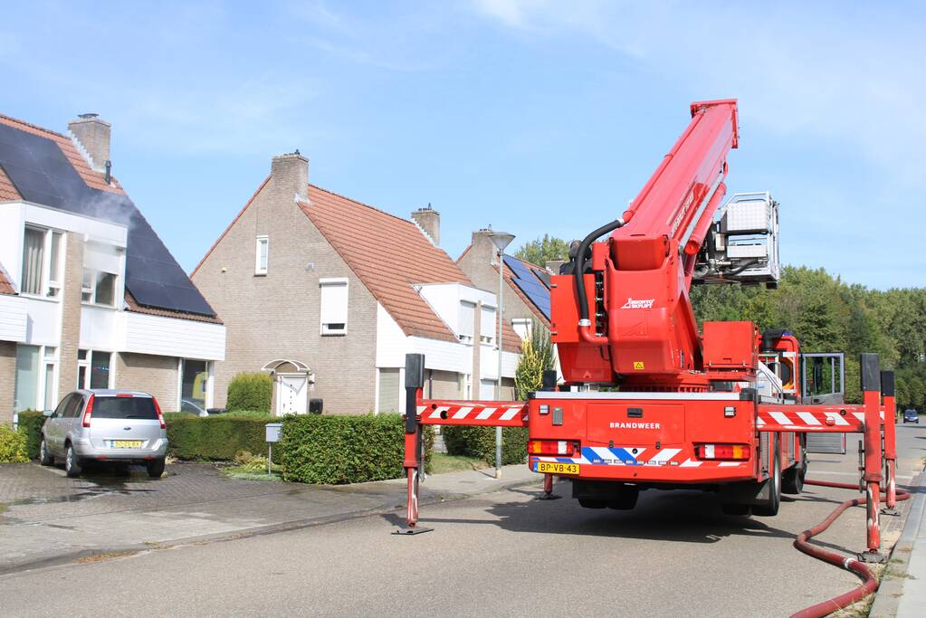 Rookontwikkeling bij brand in woning