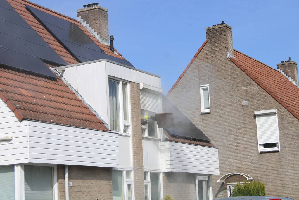 Rookontwikkeling bij brand in woning