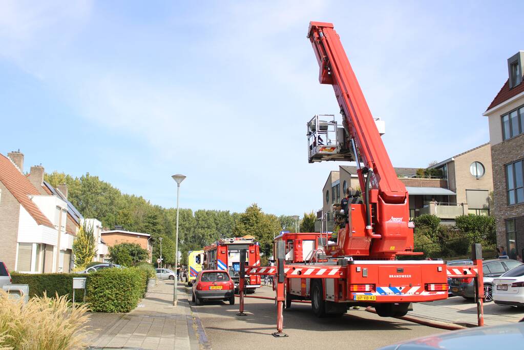 Rookontwikkeling bij brand in woning