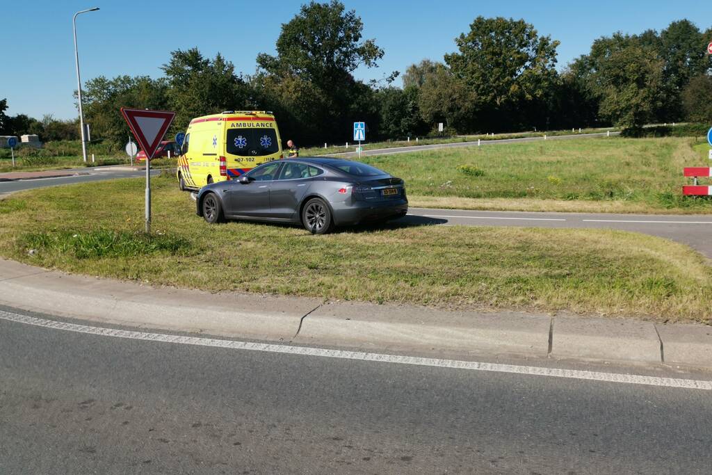 Fietser gewond na val
