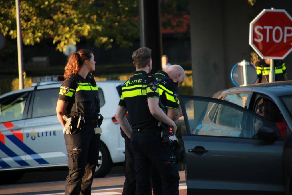 Overstekende fietser aangereden door automobiliste