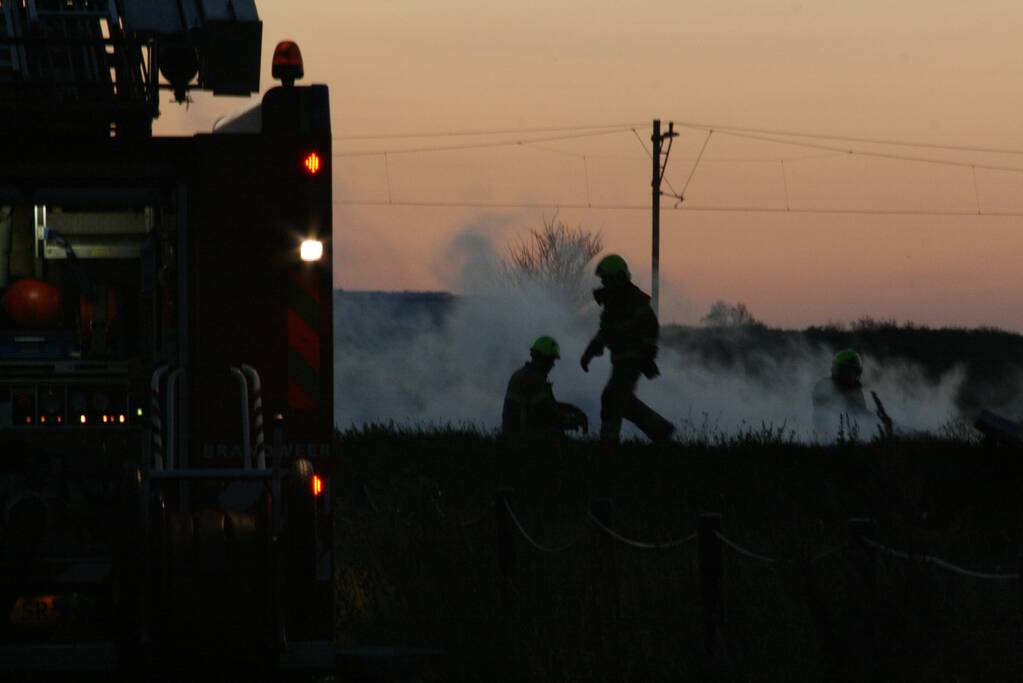 Clubhuis van crossvereniging Kooypunt verwoest door brand