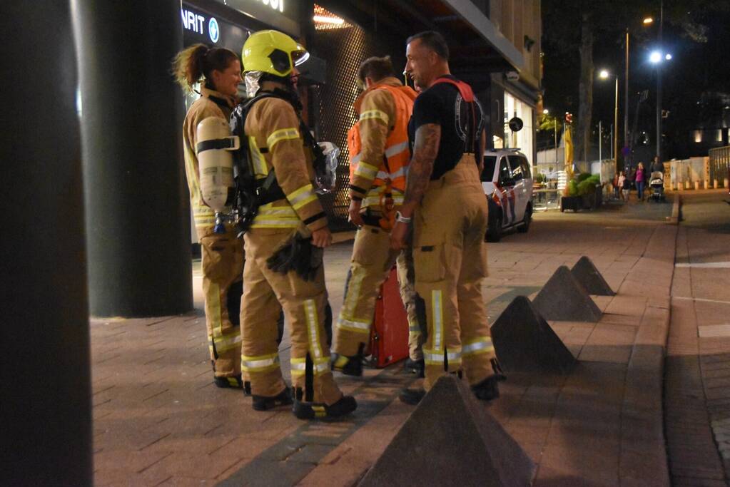 Persoon loopt brandwonden op bij keukenbrand