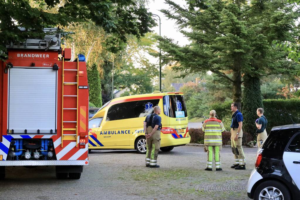 Traumahelikopter landt voor incident in woning