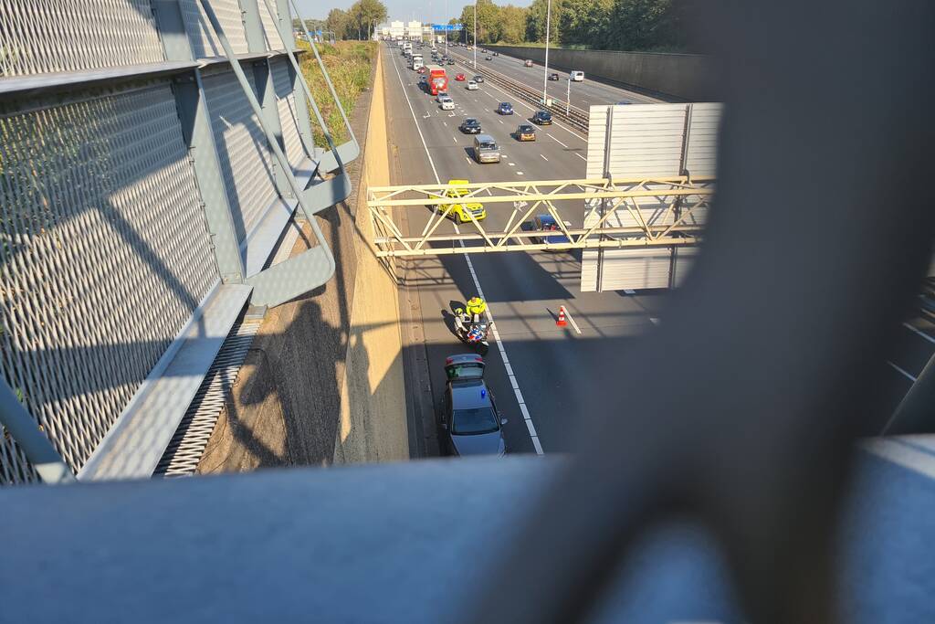 Flinke file na aanrijding