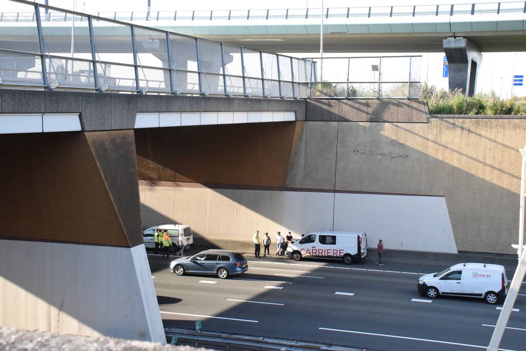 Flinke file na aanrijding