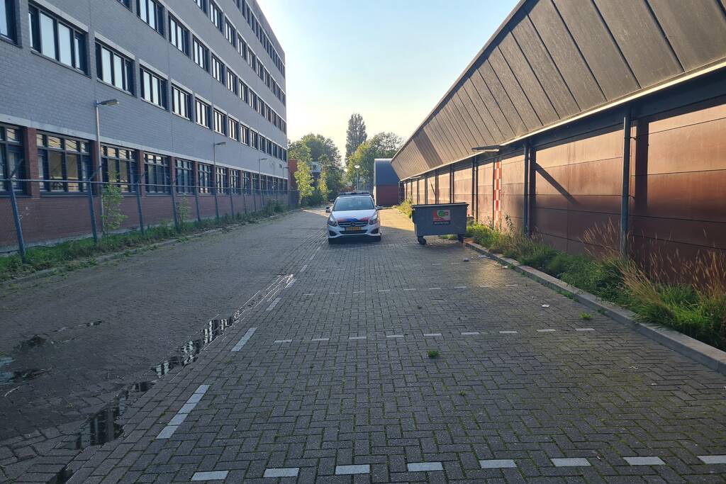 Flinke rookontwikkeling door brand in berg hooi