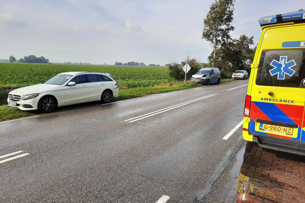 Schade bij kop-staart aanrijding