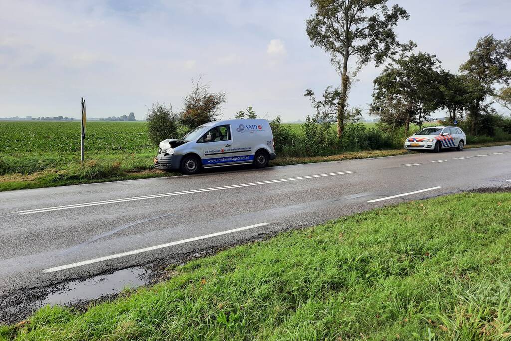 Schade bij kop-staart aanrijding