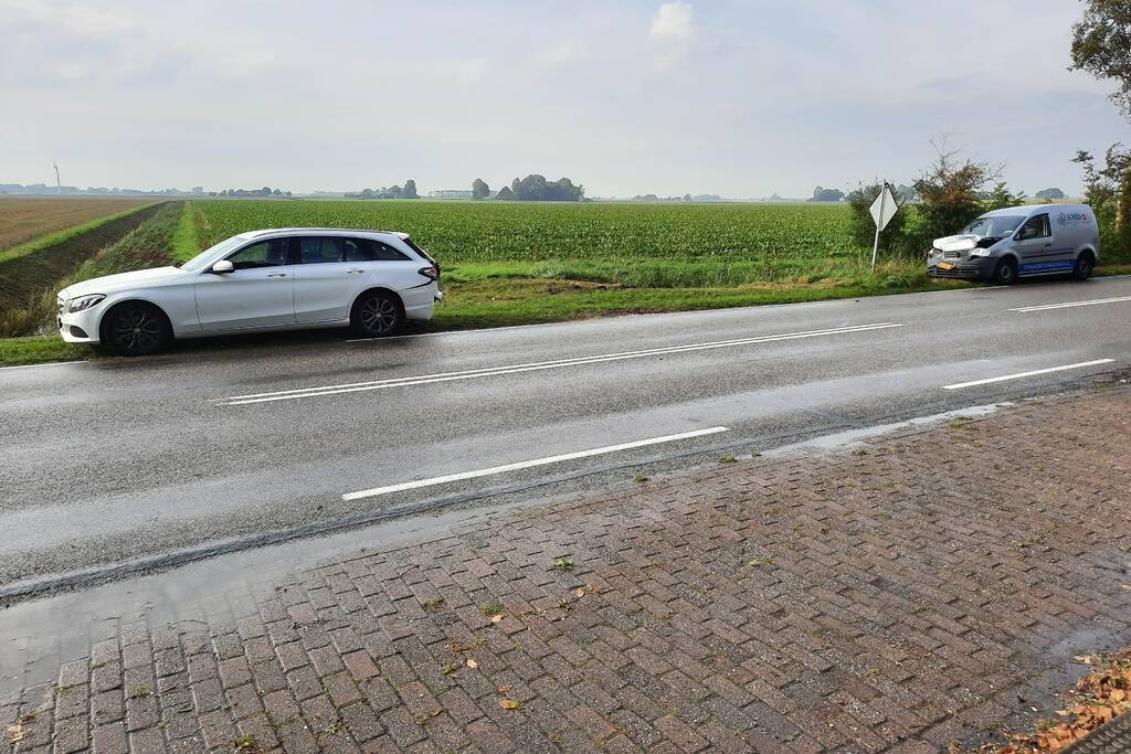 Schade bij kop-staart aanrijding