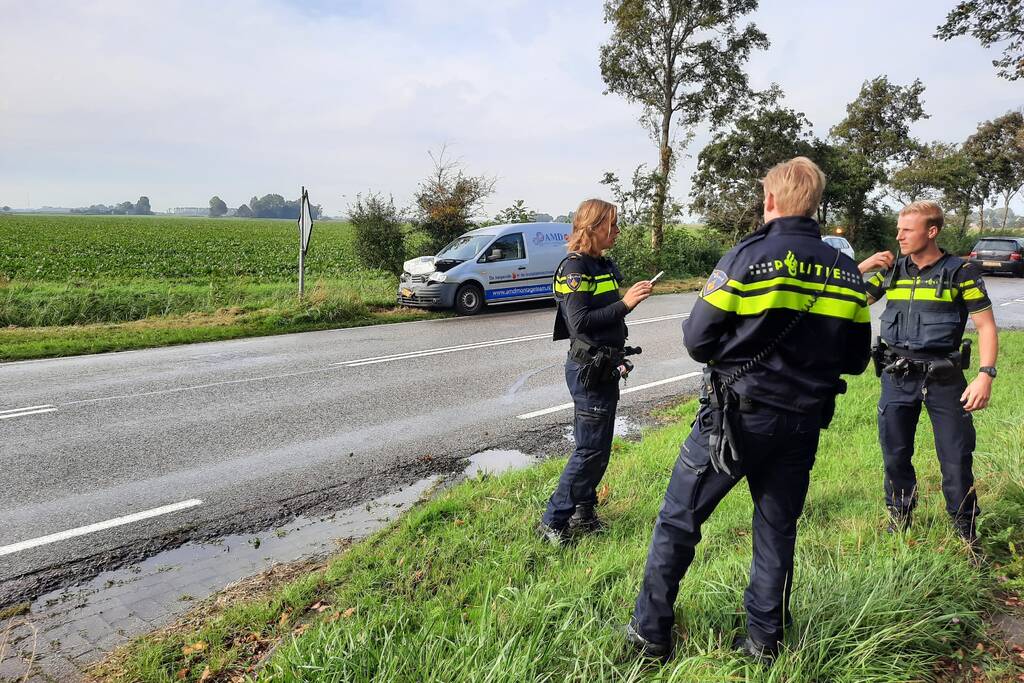 Schade bij kop-staart aanrijding