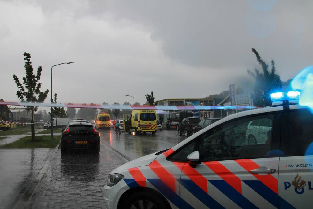 Persoon gewond bij schietincident op industrieterrein Poldervlak