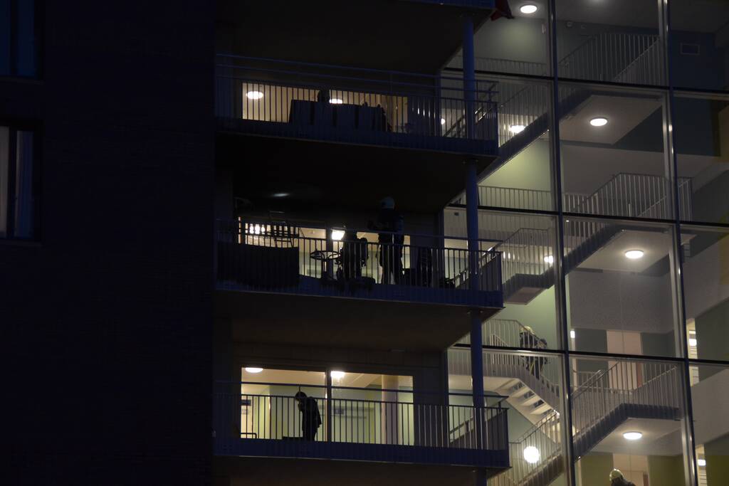 Appartementencomplex vol rook na grote brand