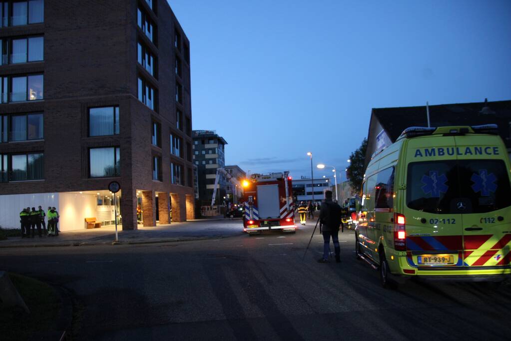 Appartementencomplex vol rook na grote brand