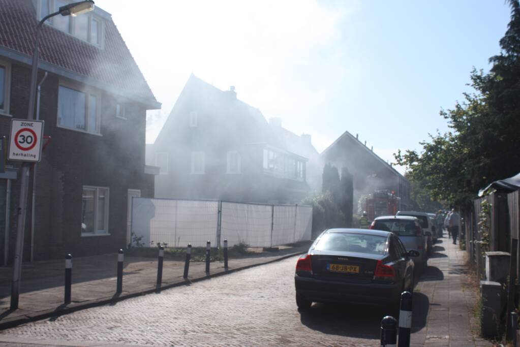 Uitslaande schuurbrand in Soesterkwartier