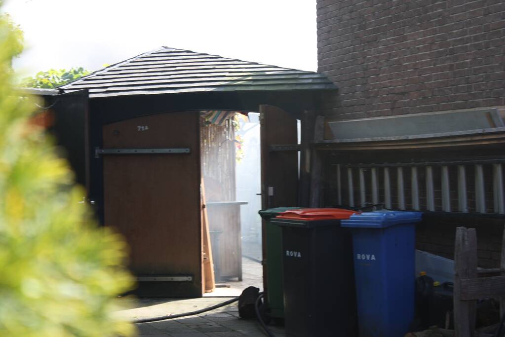 Uitslaande schuurbrand in Soesterkwartier