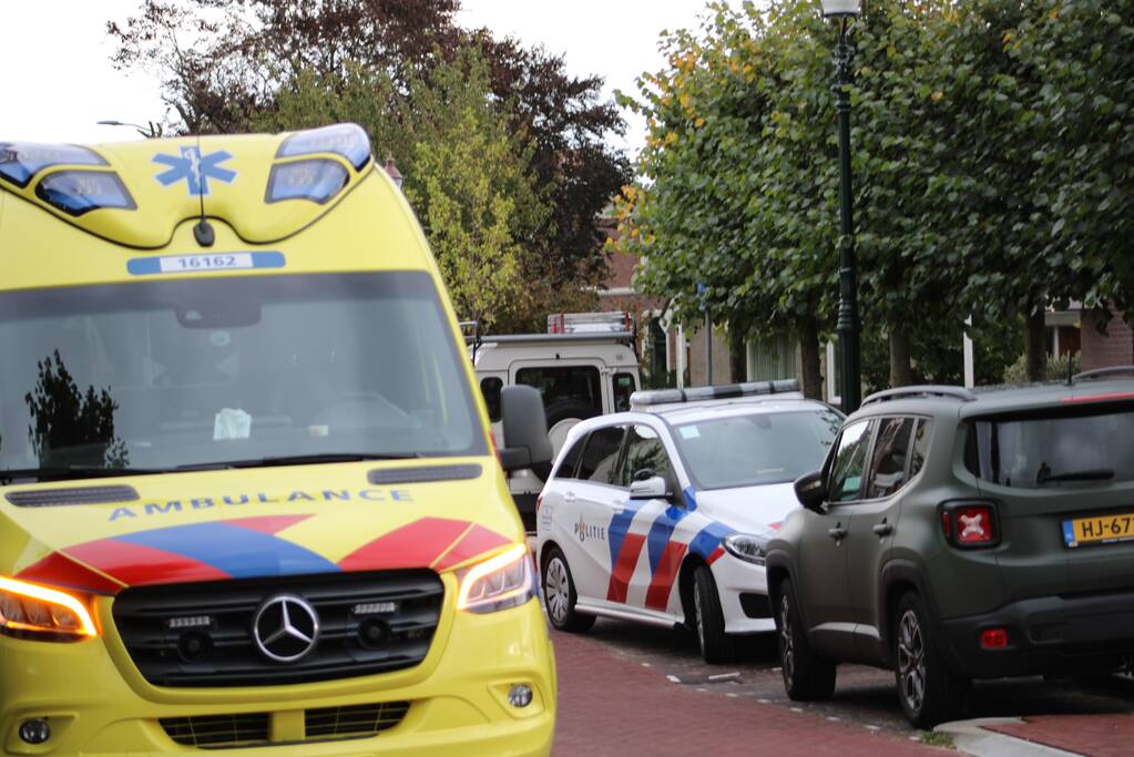 Traumahelikopter ingezet voor incident