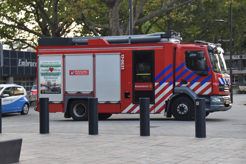 Brand in wisselverwarming op spoor van Centraal Station