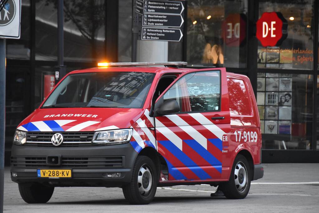 Brand in wisselverwarming op spoor van Centraal Station