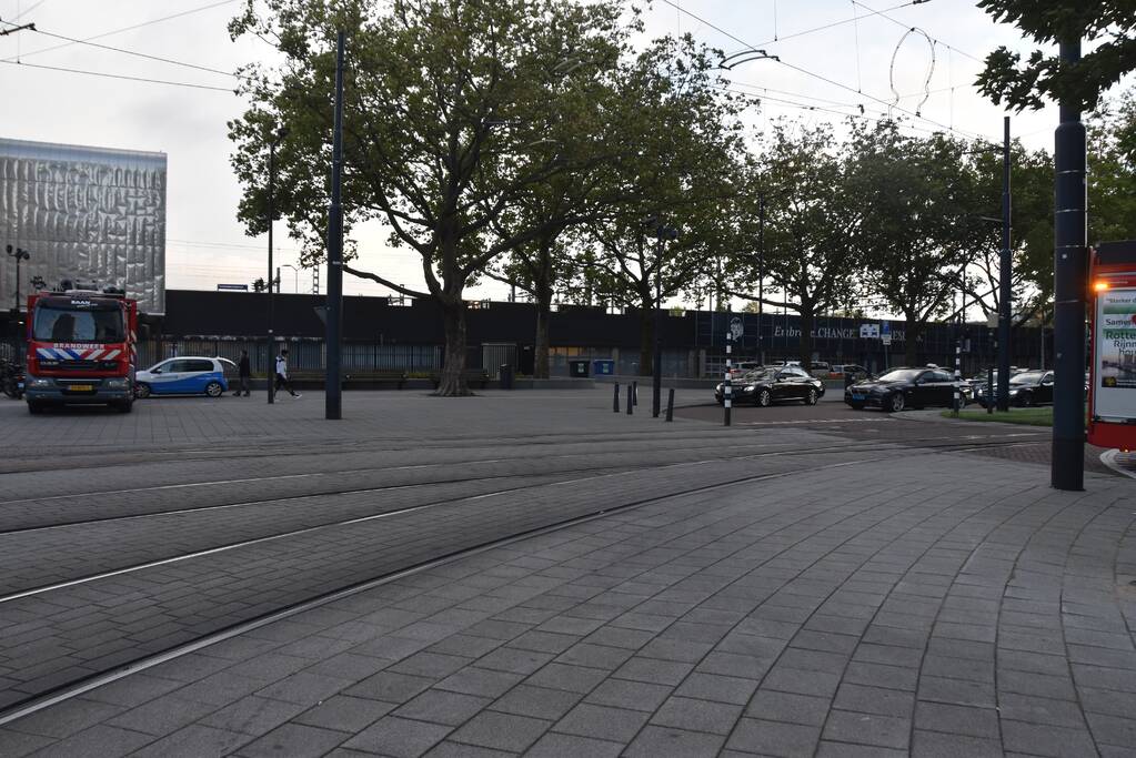 Brand in wisselverwarming op spoor van Centraal Station