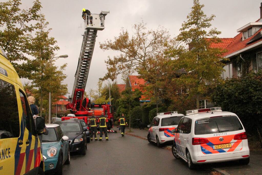 Traumahelikopter ingezet voor incident in woning