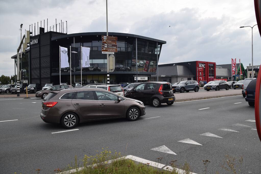 Verkeerschaos door werkzaamheden op snelweg