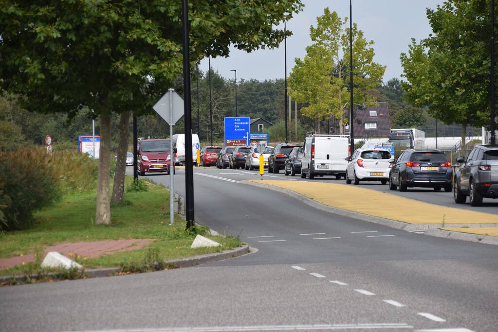 Verkeerschaos door werkzaamheden op snelweg