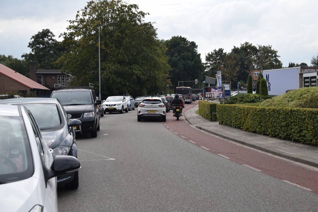 Verkeerschaos door werkzaamheden op snelweg
