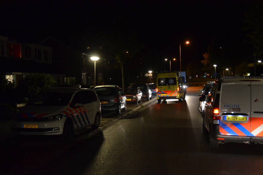Veel politie op de been melding steekpartij