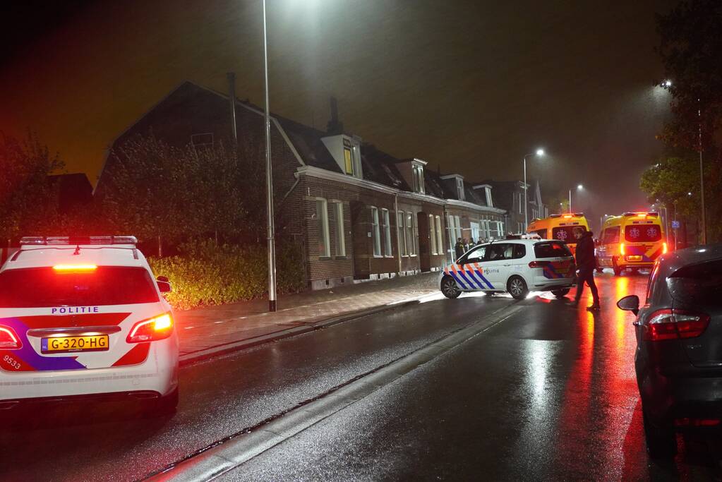 Eén gewonde bij schietpartij, politie doet onderzoek