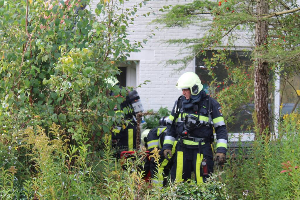 Brand in woning is snel geblust