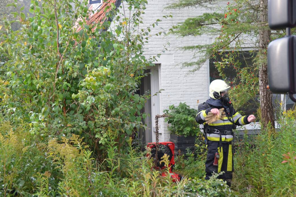 Brand in woning is snel geblust