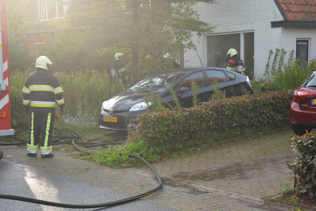 Brand in woning is snel geblust
