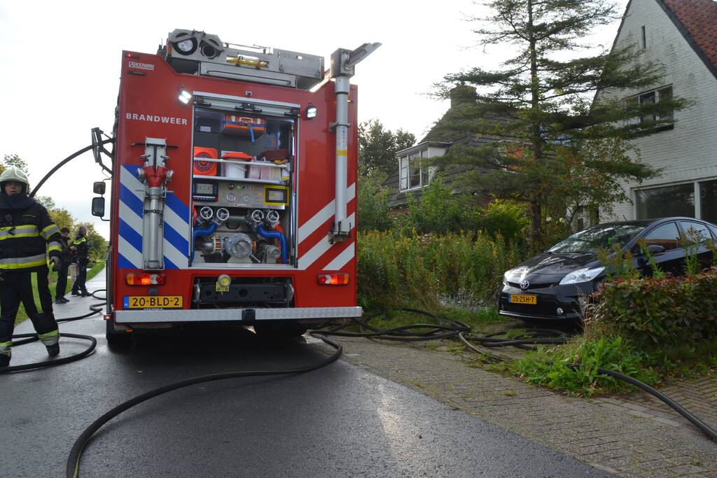Brand in woning is snel geblust