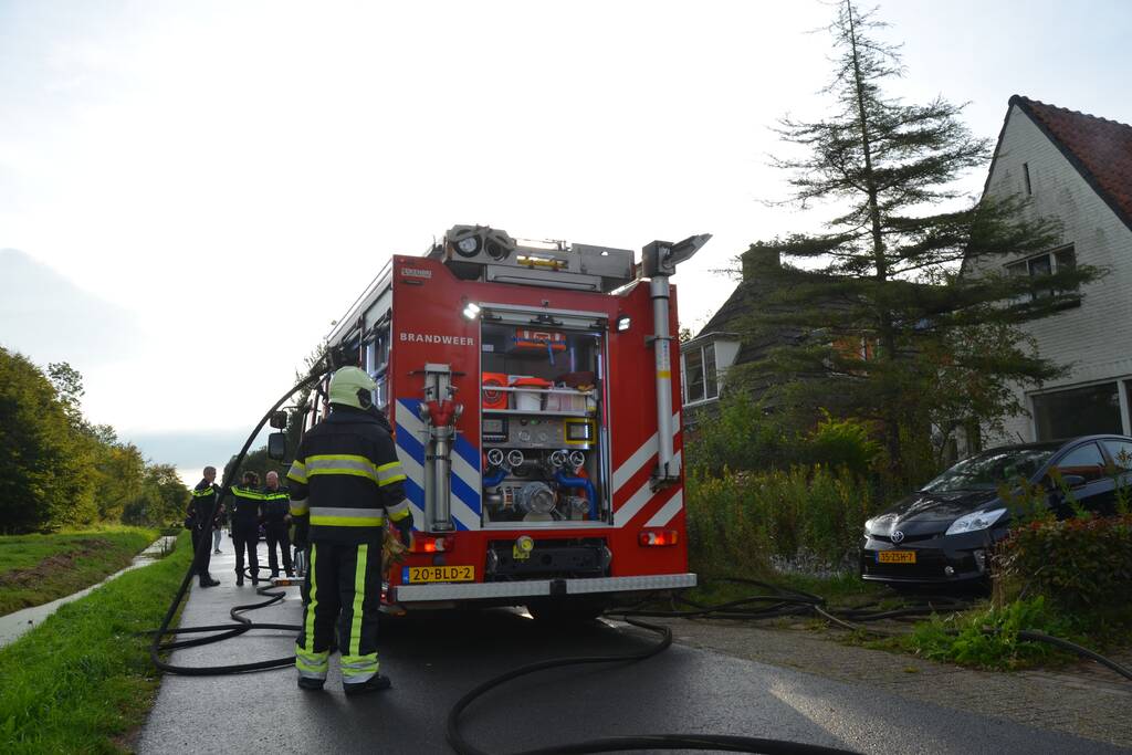 Brand in woning is snel geblust