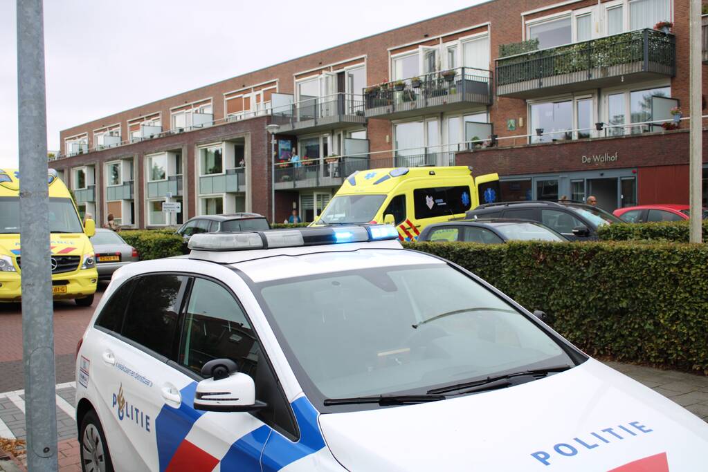 Traumahelikopter ingezet voor incident