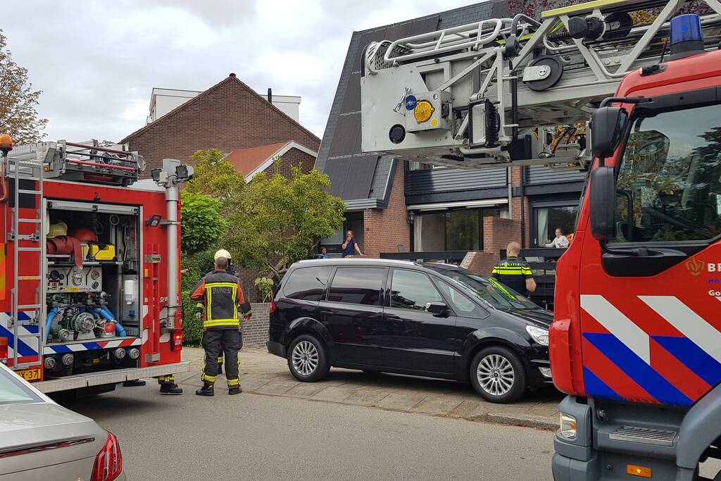 Brand in woning